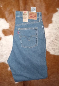 Levi's High Waist Taper 33x27 Medium Wash Baumwolle/Elasthan - Bild 1 von 3