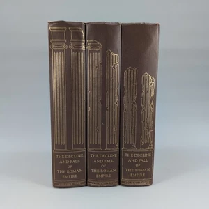 Decline and Fall of the Roman Empire 1946 Heritage Press Complete Vol 1 2 3 GOOD - Bild 1 von 19