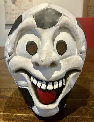 Soccer Ball Halloween Latex Mask - Image 1 of 3