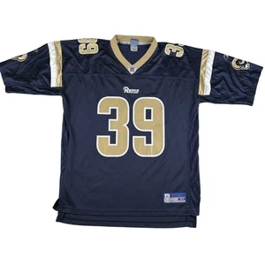 Vintage St. Louis Rams Jersey Mens XL NFL Football S. Jackson 39 Reebok 2000s - Picture 1 of 13