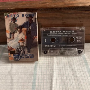 🔥GETO BOYS Mind Playing Tricks On Me Cassette Maxi Single 3 Versionen 1991 NM - Bild 1 von 9