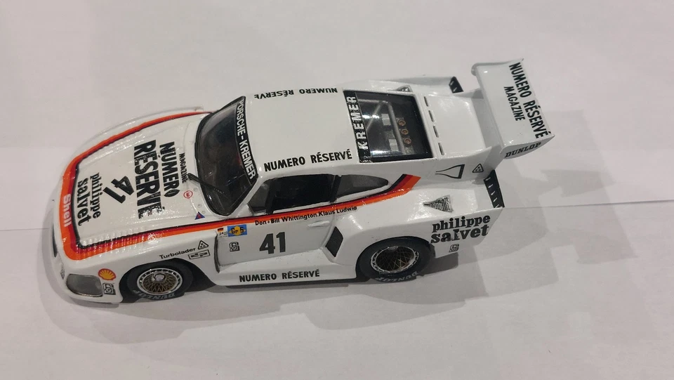 PORSCHE KREMER K3 VAINQUEUR LE MANS 1979 1/43 QUARTZO BLANC - Photo 1/4