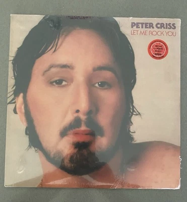 Peter Criss Kiss Let Me Rock You Red Vinyl 2021 LP  New Sealed - Image 1 of 3