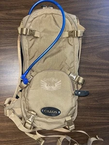 Camelbak Chaos Tan Hydration Backpack Tan New Bite Valve - Picture 1 of 9