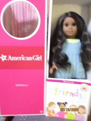 Muñeca American Girl Sonali Matthews DOTY 2009 BFF con Chrissa Gwen propiedad de un adulto Foto 1 de 4