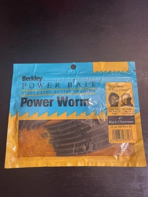 Berkley Powerbait 5" Power Shaky Worm MPSW5 10ct Muchos Colores Nuevo en Paquete Foto 1 de 4