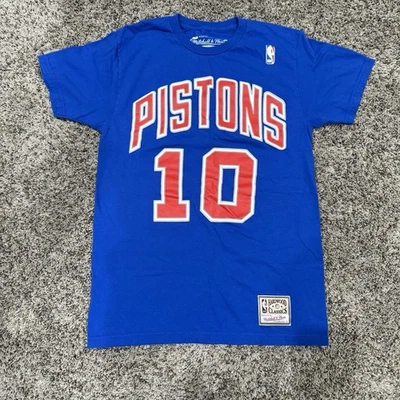 Camiseta Mitchell & Ness Dennis Rodman Detroit Pistons para hombre S Foto 1 de 4