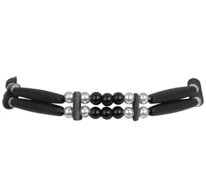 Gothic Witch Bone Choker Necklace Halloween Costume Jewelry Pagan Wiccan Black - Picture 1 of 4