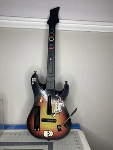 Nintendo Wii Guitar Hero Sunburst Wireless Controller RedOctane 95455.805 Works - Picture 1 of 13