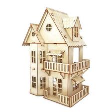 Large Gothic Style Wooden Doll House 66cm Height 1:12 Great Kids Gift Home Decro