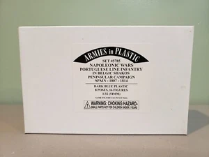 ARMIES IN PLASTIC SET 5785 Portuguese Infantry Spain 1807-14 ARM 54mm 1:32 NIB - Picture 1 of 2