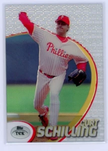 1998 Topps Tek - Curt Schilling - Card #32 - Pattern #7 - Philadelphia Phillies - Bild 1 von 2