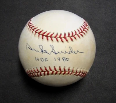 Duke Snider Signed Official Rawlings National League Baseball JSA Authenticated - Image 1 of 4