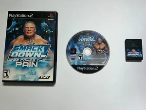 WWE Smackdown Here Comes the Pain PS2 Unlocked 32 CAWs 8MB Memory Card - Picture 1 of 3