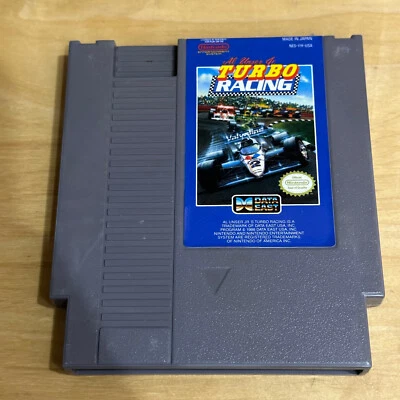 Nintendo NES Game NTSC USA - FH-USA - Turbo Racing - Image 1 of 2