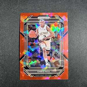 2023 Panini Prizm Draft Picks CHRIS PAUL Red Ice Prizm #71 Phoenix Suns