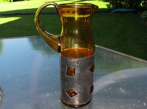 Felipe Derflingher imprisoned glass Pitcher MCM Brutalist - Picture 1 of 6