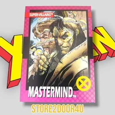 Mastermind X-Men Series 1 (Impel 1992) BASE Trading Card #68 - Image 1 of 2