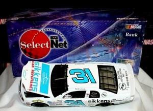 1999 Select Net Dale Earnhardt Jr. #31 Sikkens White 97 Monte Carlo 1/24 CWB - Picture 1 of 12