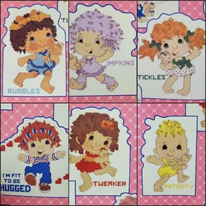 Gloria & Pat Hugga Bunch Trippy High Tweaker 80s Hallmark Kremer Cross Stitch 38 - Picture 1 of 19