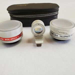 Kaligar Kodak Instamatic Lens Kit. Wide Angle and Telephoto K-133 & K-134