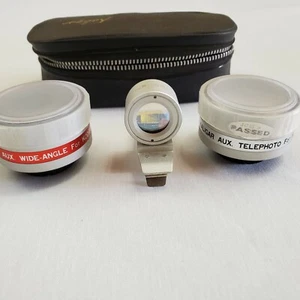 Kaligar Kodak Instamatic Lens Kit. Wide Angle and Telephoto K-133 & K-134 - Picture 1 of 8