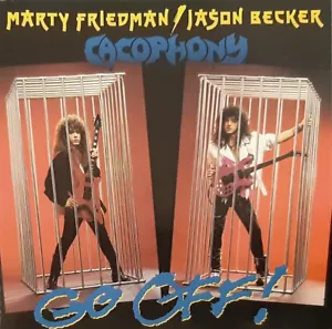 Cacophony – Go Off! CD 1988 Heavy Metal Megadeath Friedman Becker - Foto 1 di 5
