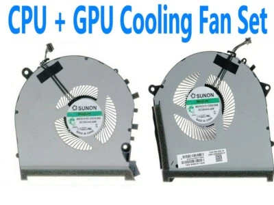 OMEN Laptop - HP 17t-cb000 HP 17t-cb100 IDS Base Model CPU + GPU Cooling Fan Set - Image 1 of 4