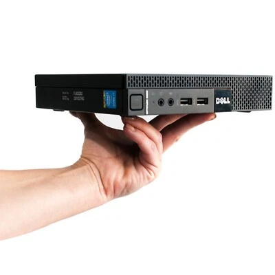 Dell Optiplex 9020 Ultra Tiny Micro Mini PC i7 16GB RAM 512GB SSD Wind 10 HDMI - Image 1 of 4