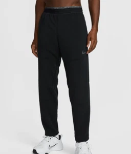 Nike Pro Dri-Fit Men's Fleece Training Pants DV9910-010 Size 4XL XXXL Black $90 - Picture 1 of 10