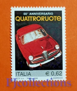 A963-ITALIA-ITALY 2006 RIVISTA "QUATTRORUOTE" € 0,62 MNH - Imagen 1 de 1