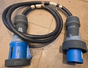 Mennekes PowerTOP Xtra 63A-6h 200-250v 2P+ Type 14202 - 1m Extension Lead - Picture 1 of 4