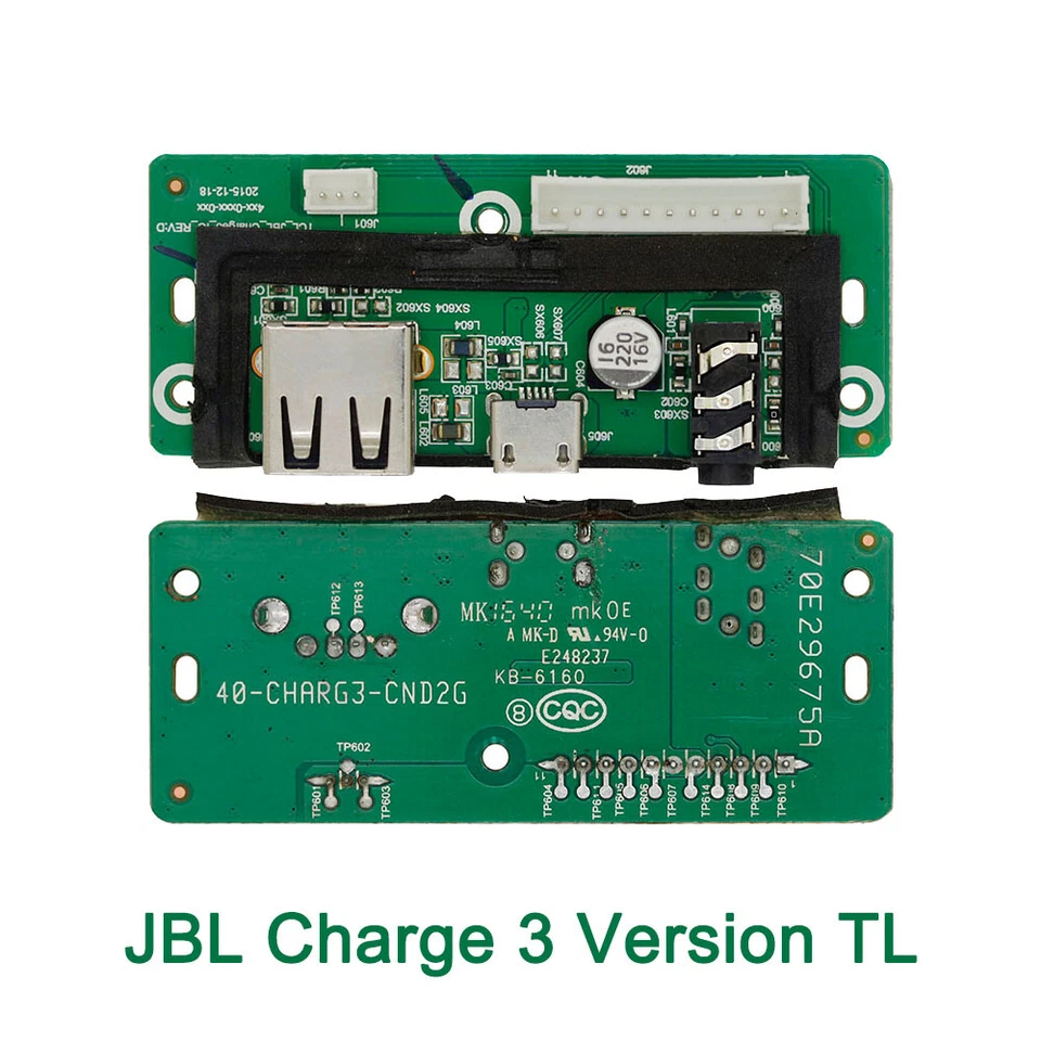 OEM USB Charging Port Board Flex Cable Dock Connector For JBL Charge 3 / 4 - Image 1 of 4