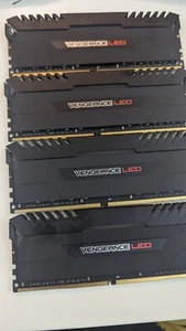Corsair VENGEANCE LED 64GB (4x16) DRR4 3000MHZ RAM - Picture 1 of 2
