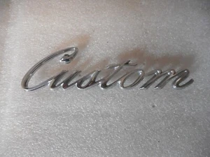 1969 1970 FORD F100 F250 F350 GALAXIE CUSTOM EMBLEM NOS C9AB62291B62C - Bild 1 von 1
