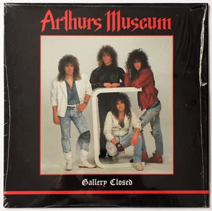 ARTHURS MUSEUM Gallery Closed EP 1988 Vinyl RICHIE KOTZEN Shrinkwrap + Posters - Foto 1 di 5