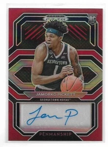 Jamorko Pickett 2021 Panini Prizm auto #d 131/199 RC PISTONI DETROIT - Foto 1 di 1
