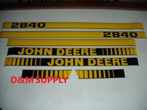 Passend für John Deere 2840 Traktor Aufkleber Set - Bild 1 von 1