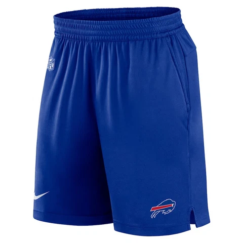 Buffalo Bills Nike Sideline Knit Performance Shorts Men's 2023 NFL Dri-FIT New Cover