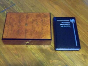 Narcotics Anonymous LIMIT EDIT 20TH ANNIVERSARY BASIC TEXT+NA CASE #?? OF 15,000 - Picture 1 of 10