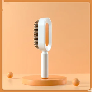 Self Cleaning Hair Brush For Women One-key Cleaning Hair Loss Airbag Massage Sca - Picture 1 of 20