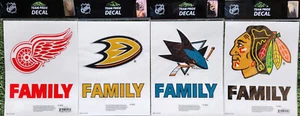 NHL LARGE Team Decal (Pick Your Team) - Picture 1 of 9