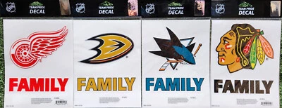 NHL LARGE Team Decal (Pick Your Team) - Image 1 of 4