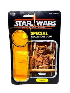 Star Wars Kenner 1985 POTF Paploo Last 17 Full Cardback & Bubble - Picture 1 of 4