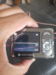 Konica Minolta DiMAGE X1 8.0MP Digital Camera - Silver Brown Carte Mémoire Batte - Imagen 1 de 17