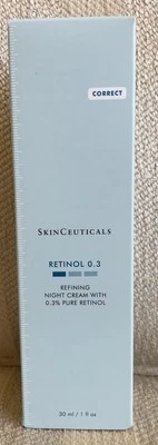 Очищающий ночной крем SkinCeuticals с ретинолом 0,3 полный размер 1 унция подлинный свежий - Изображение 1 из 4