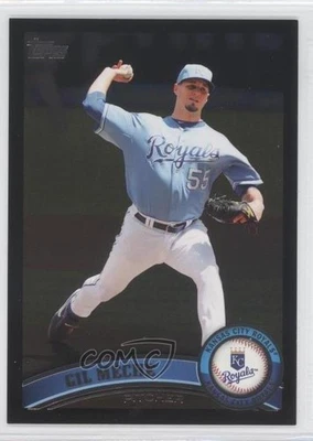 2011 Topps Wal-Mart All-Black Gil Meche #9 - Image 1 of 2