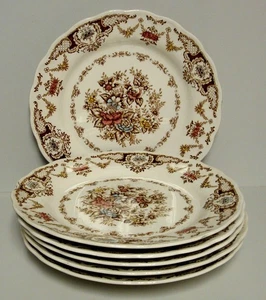 Nikko WINDSOR BRAUN BUNT Speiseteller 6er SET weitere Artikel hier - Bild 1 von 4