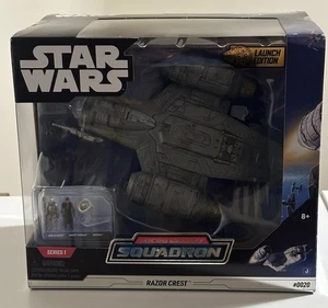 Star Wars Micro Galaxy Squadron Razor Crest S1 Launch Edition New & Sealed - Picture 1 of 5