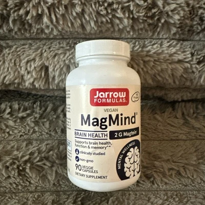 Jarrow Formulas MagMind Suplemento de Cognición y Salud Cerebral - 90 Cápsulas Exp 7/28 Foto 1 de 3
